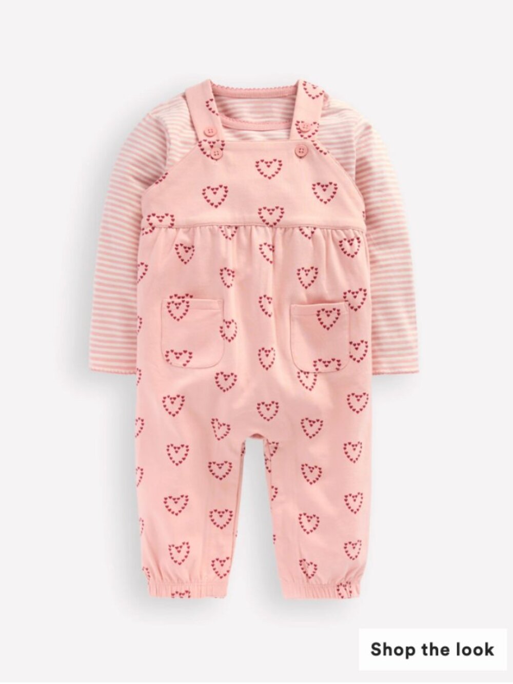 Mini Boden Jersey Overalls Set NWOT